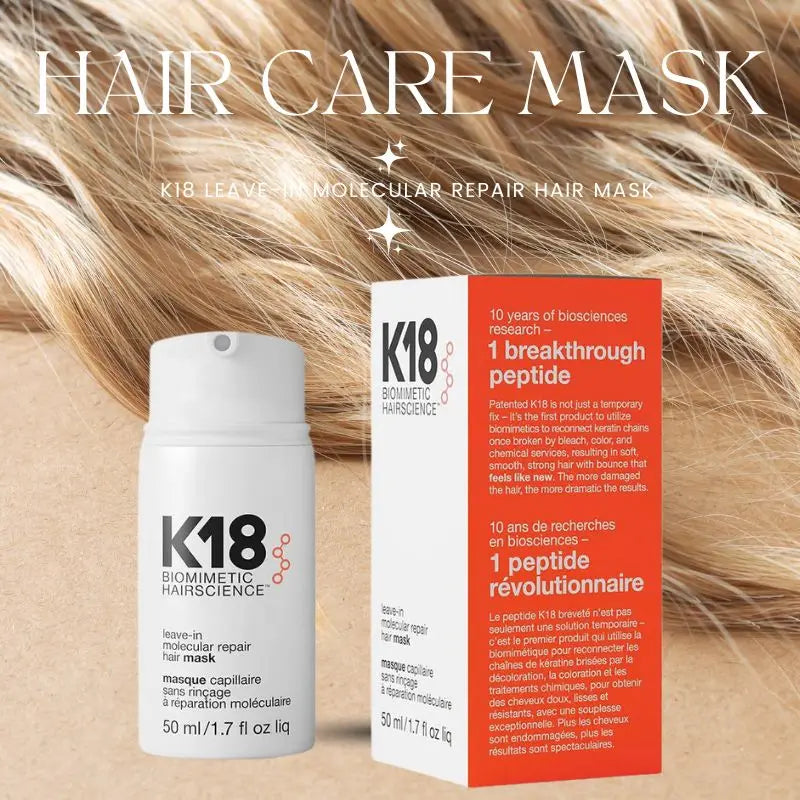 5/1pcs K18 Leave-In Molecular Hair Repair Mask