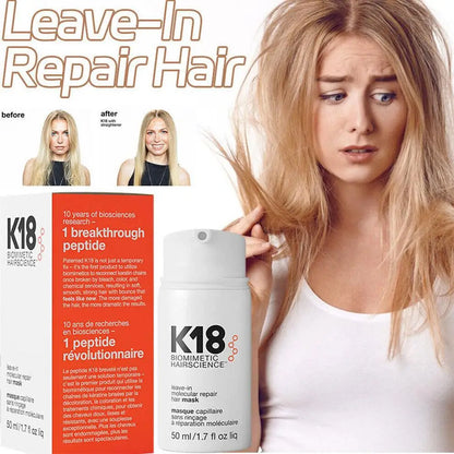 5/1pcs K18 Leave-In Molecular Hair Repair Mask